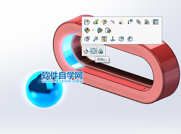 顺斜坡向下翻滚的木桶用SolidWorks制作