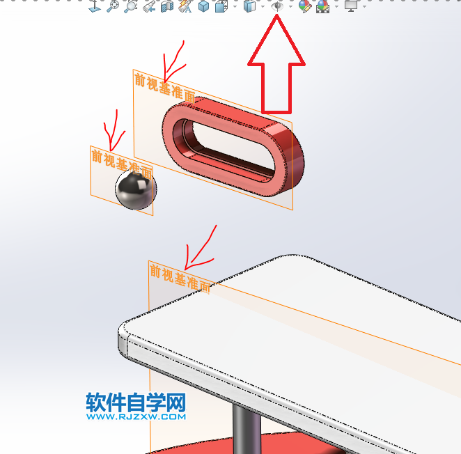 顺斜坡向下翻滚的木桶用SolidWorks制作