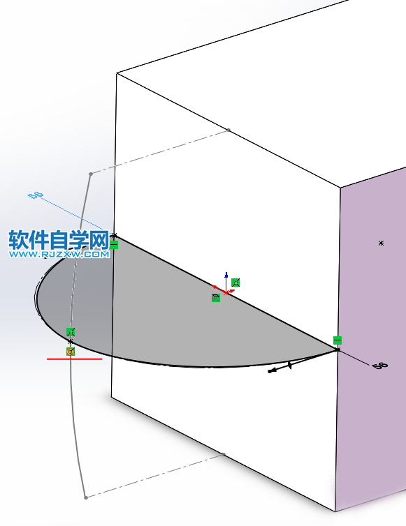 用SolidWorks的放样和分割线及删除面重画管接头