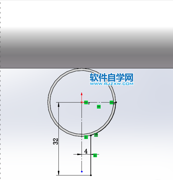 SolidWorks画两根管用螺栓和螺母