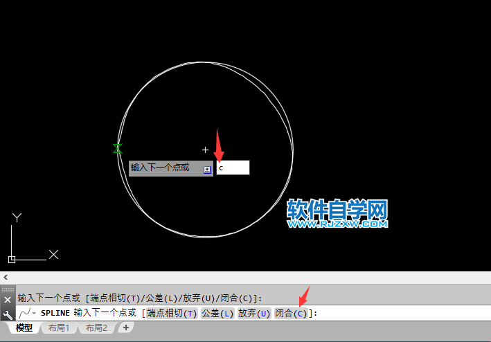 cad中spline是什么命令怎么使用