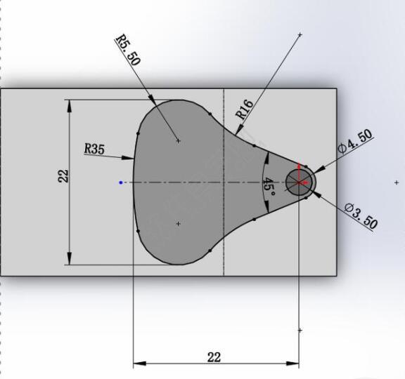 易拉罐拉环钣金零件怎么用SolidWorks画