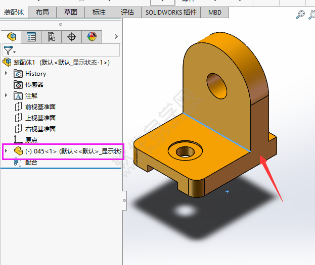 solidworks固定的零部件怎么无法移动