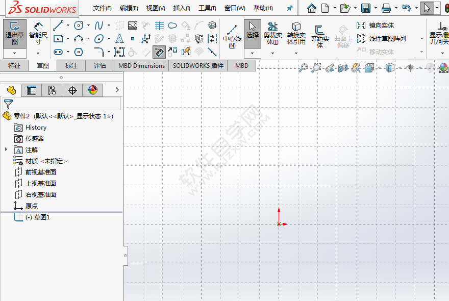 solidworks网格线怎么关闭与打开