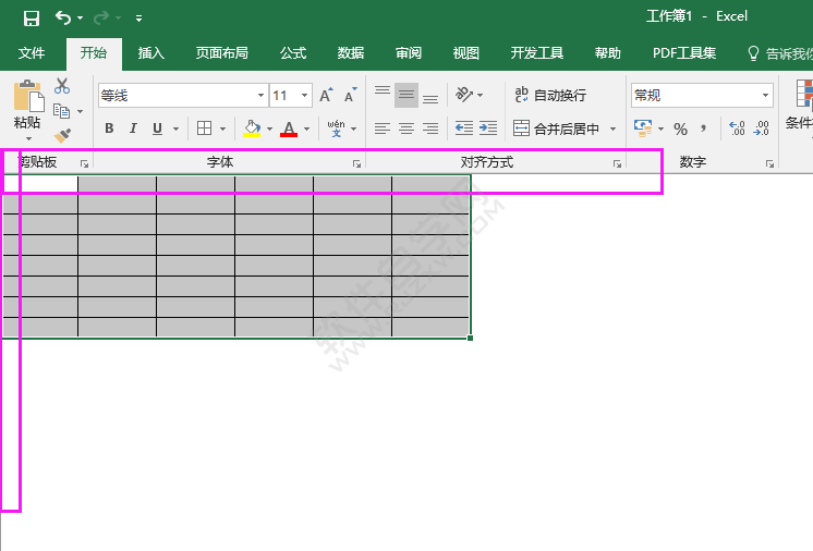 EXCEL2016怎么显示和关闭标题的方法