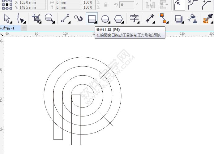 教你怎么用CDR设计用CP字母组成的LOGO