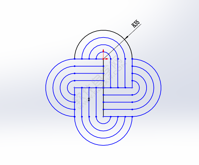 怎么利用solidworks直槽口与偏移画图练习