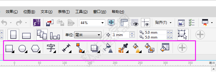 CDR彩色工具没有了怎么办