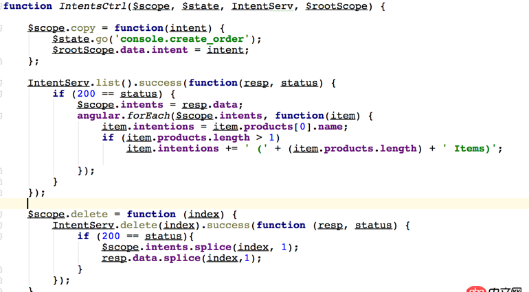 angular.js - 我该怎么写这个delete函数呢？ 我现在写成这样了，但是只能删除页面的item，不能把删除的部分传给服务器