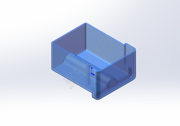 solidworks绘制透明收纳盒