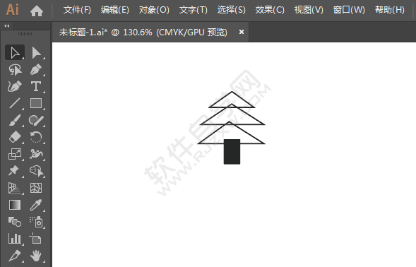 ai画禁止植物标识的方法