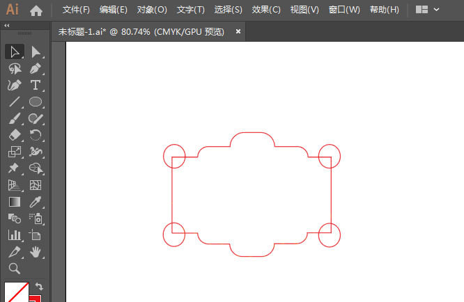 创意贴纸用ai设计的方法