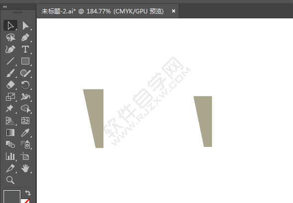 ai绘制卡通奶牛简笔画