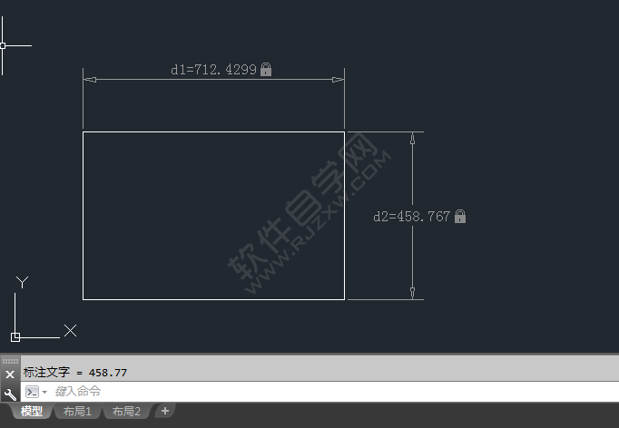 cad怎么线性标注约束尺寸