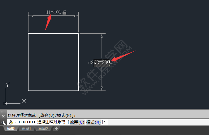 cad怎么线性标注约束尺寸