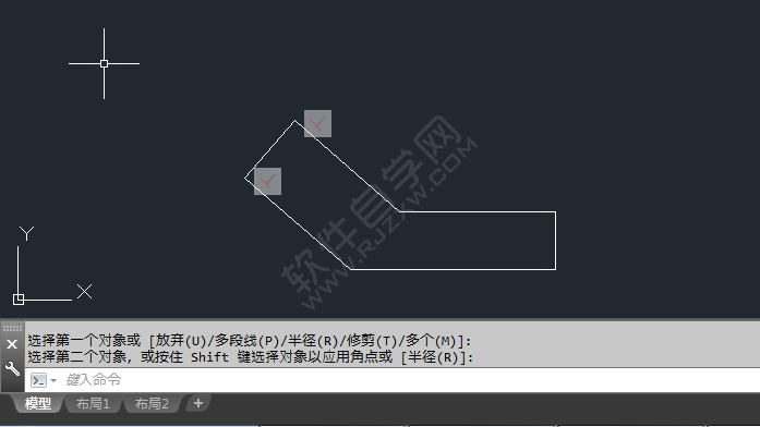 cad怎么垂直约束