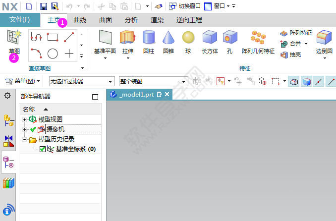 ug镜像曲线命令在哪里怎么用