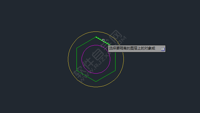 cad怎么把图层隔离出来