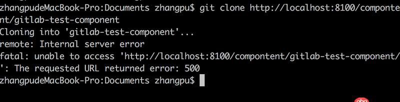 docker gitlab 如何git clone？