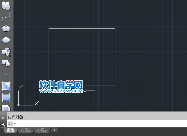 CAD从图形中删除对象的方法