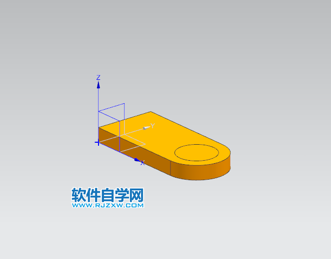 ug怎么减去相交部分的方法