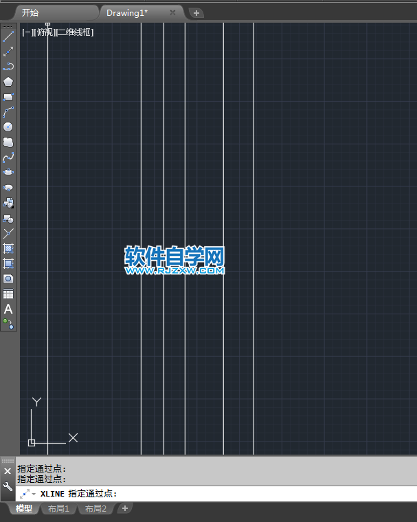 cad创建垂直构造线的方法