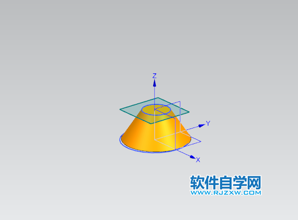 UG两个共轴的圆弧绘制圆维