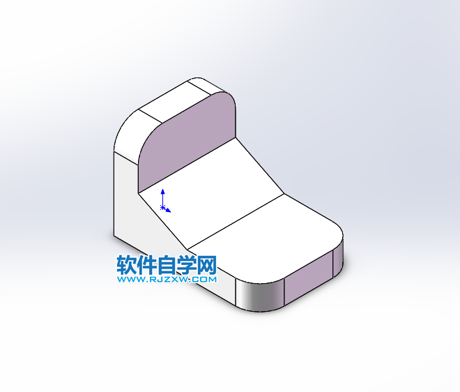 solidworks拉伸倒圆角画图