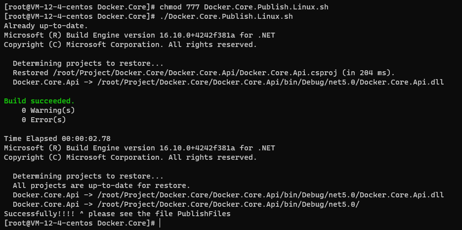 Linux系统Docker 部署 ASP.NET Core应用的流程分析