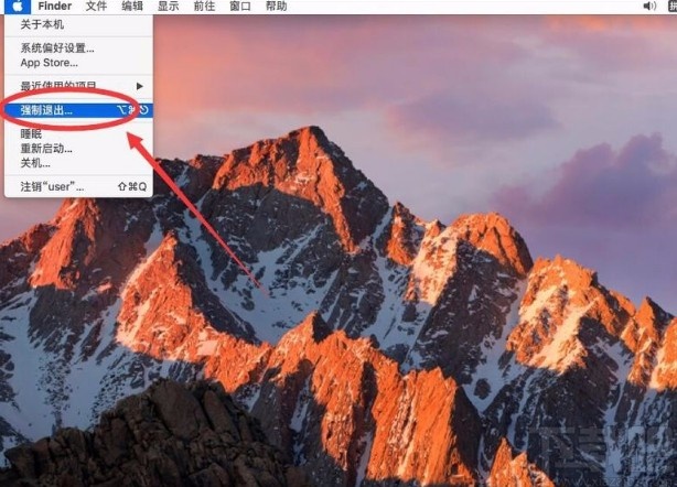 macOS系统强制退出程序的方法