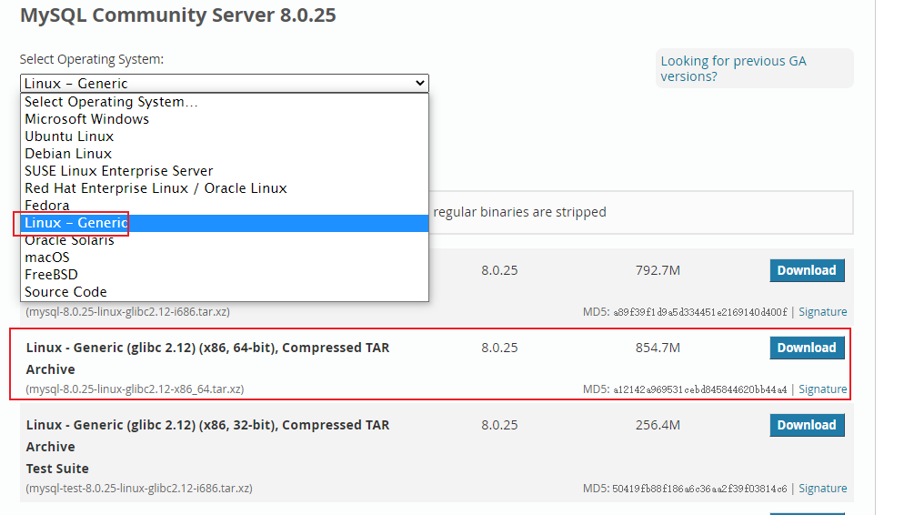 Linux下mysql 8.0.25 安装配置方法图文教程