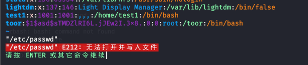 Linux使用suid vim.basic文件实现提权