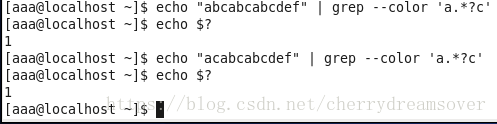 linux 正则表达式grep实例分析