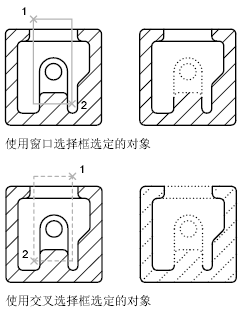 CAD2020关于选择多个对象