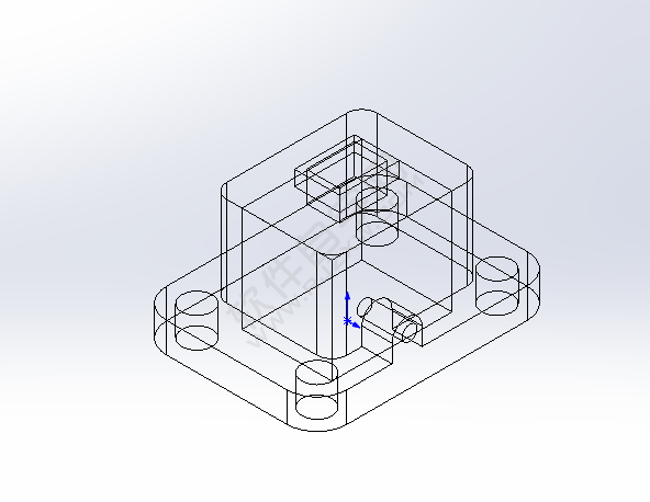 solidworks怎么显示模型的所有线框