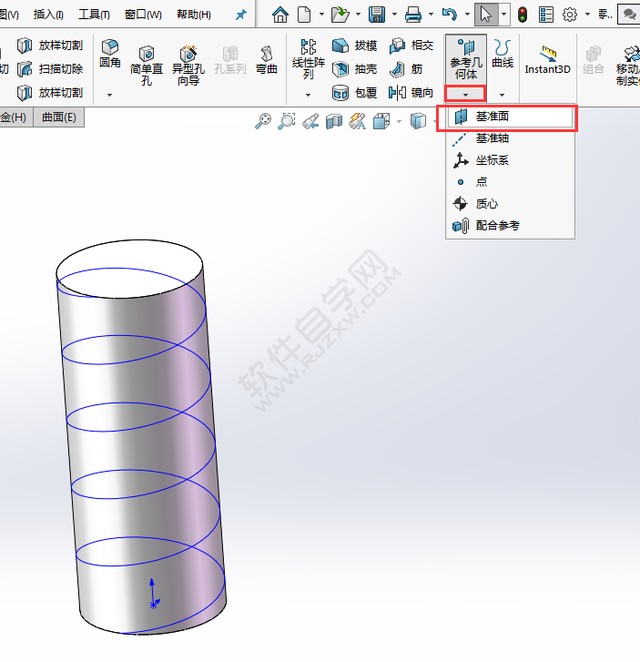 solidworks怎么画螺纹