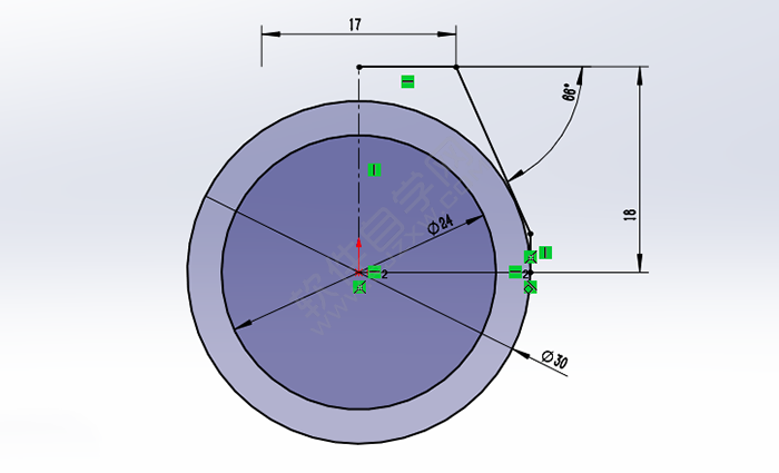 SolidWorks怎么画戒指零件图