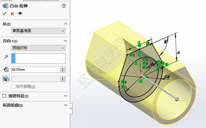 SolidWorks怎么画戒指零件图