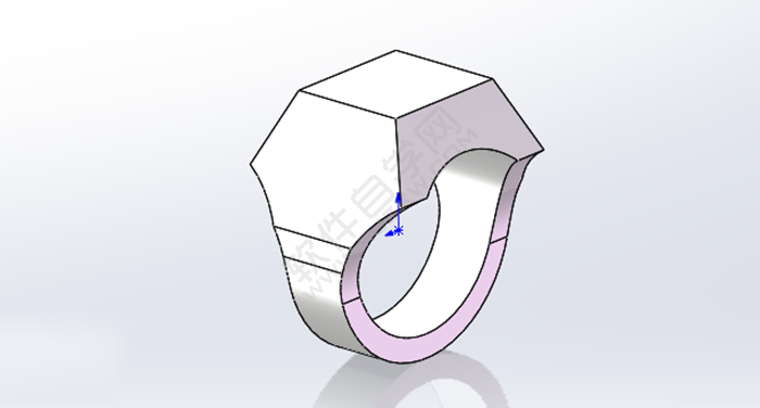 SolidWorks怎么画戒指零件图