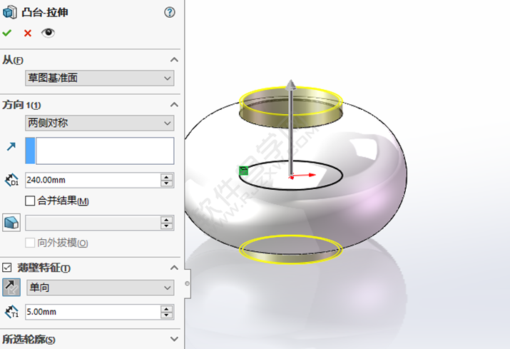 SolidWorks经典建模之灯笼的绘制