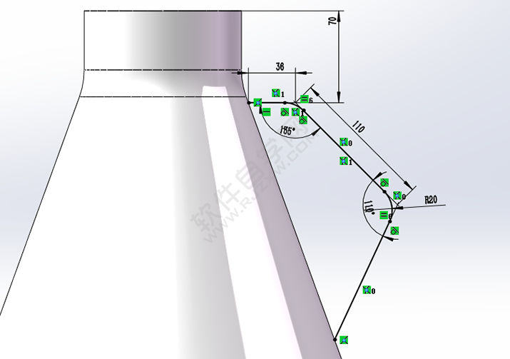 SolidWorks水壶零件的做题步骤