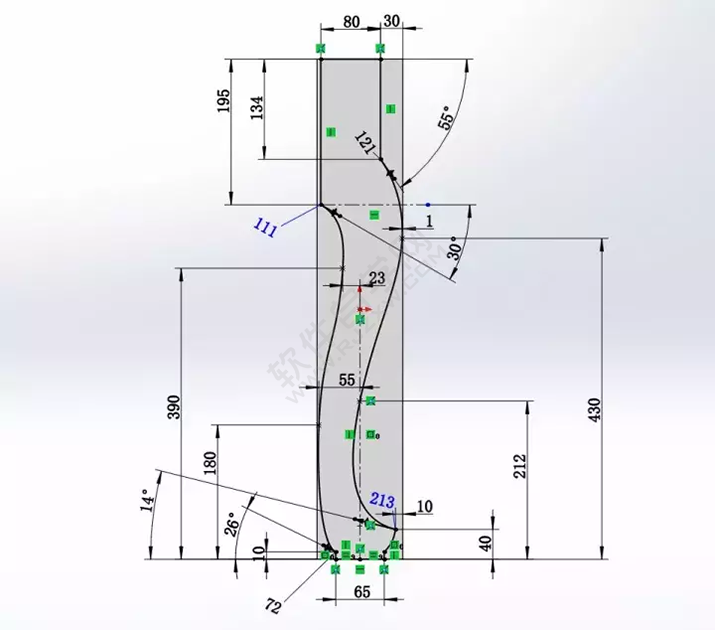 solidWorks建模练习拉伸切除一张桌子