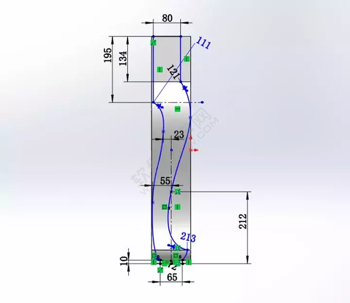 solidWorks建模练习拉伸切除一张桌子