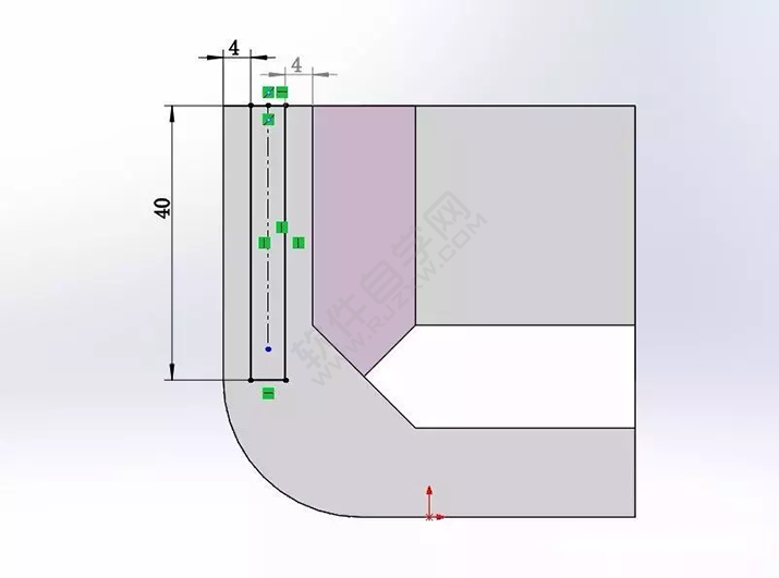 SolidWorks建模3D13-H01拉伸、圆角、倒角、基准轴、镜像