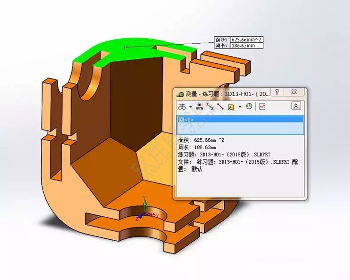 SolidWorks建模3D13-H01拉伸、圆角、倒角、基准轴、镜像