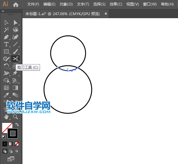 会员中心图标用AI绘制的方法