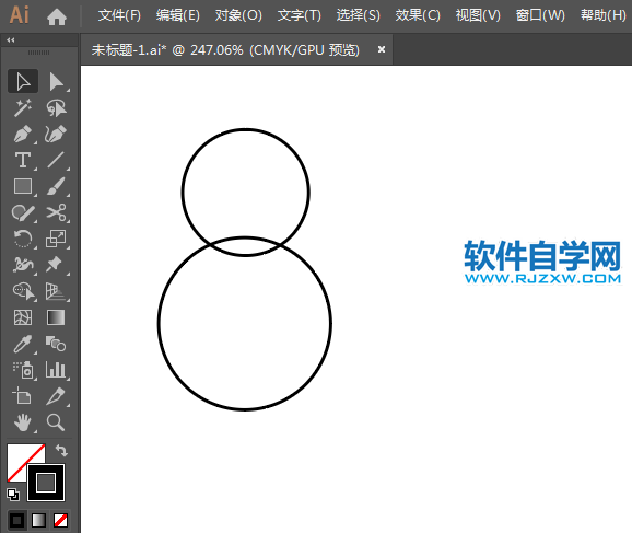 会员中心图标用AI绘制的方法