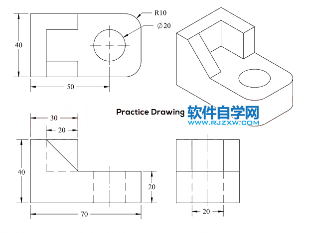 solidworks使用倒角完成斜面实体