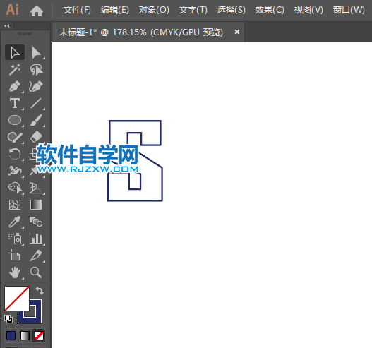 ai绘制三星标志的方法与步骤