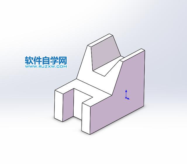 用solidworks拨模特征完成的实体建模